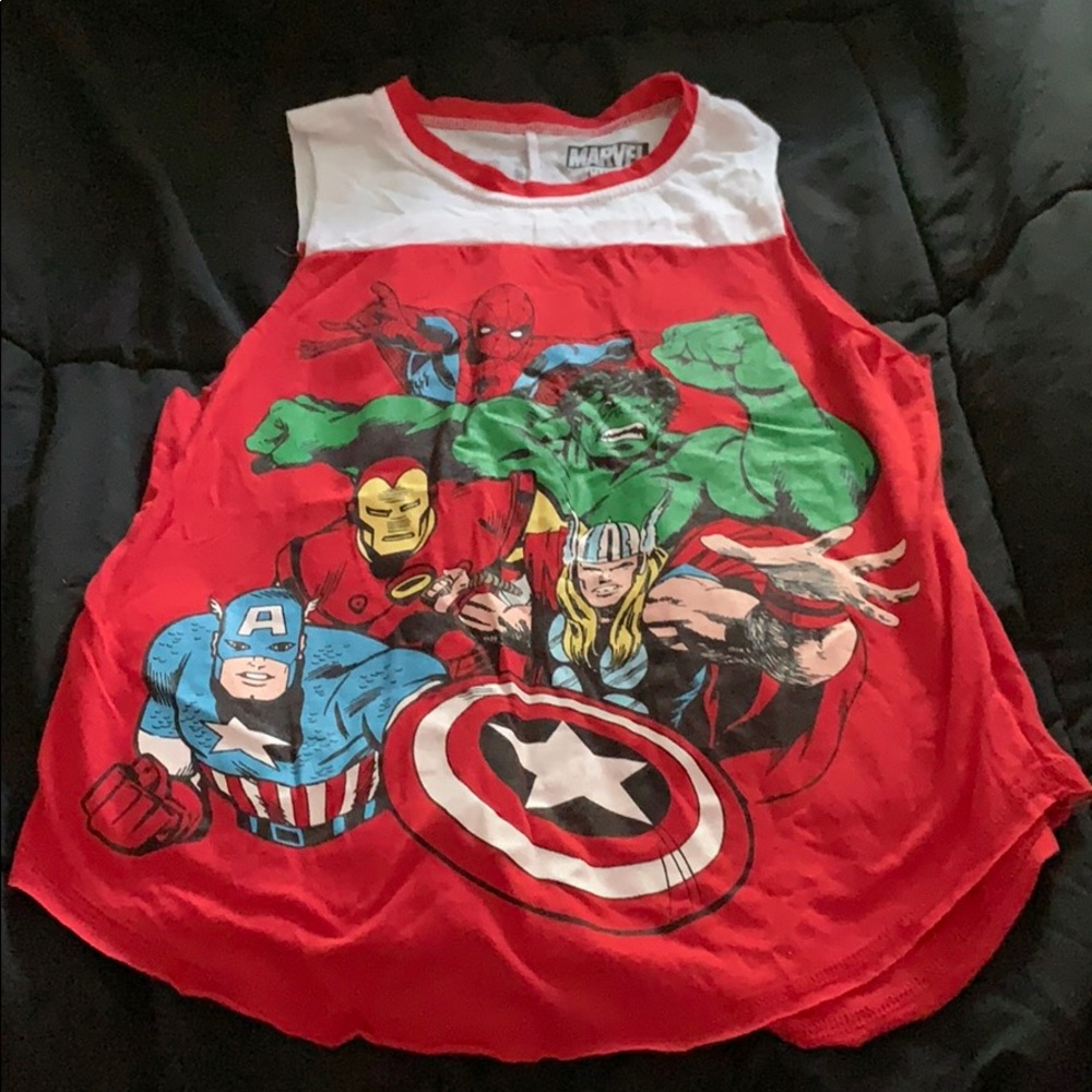 Marvel muscle tee